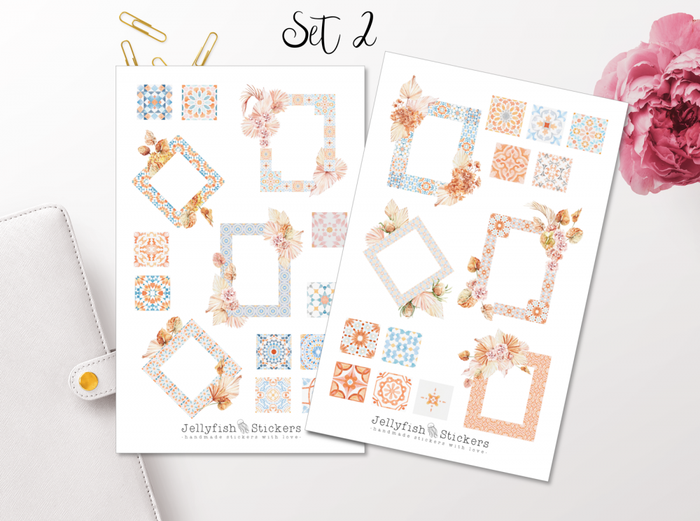 Urlaub Sticker Set
